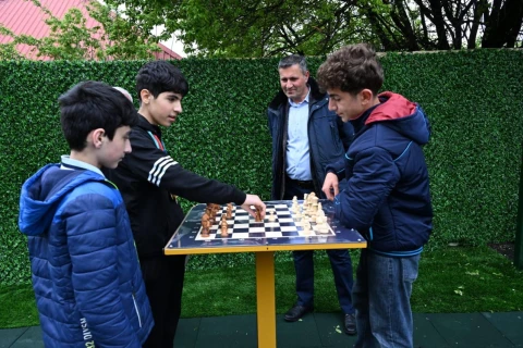 İsmayıllıda yeni idman zonası istifadəyə verildi - FOTO/VİDEO