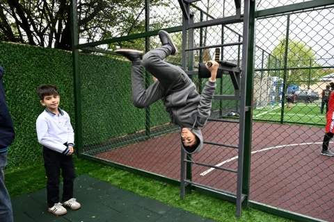 İsmayıllıda yeni idman zonası istifadəyə verildi - FOTO/VİDEO