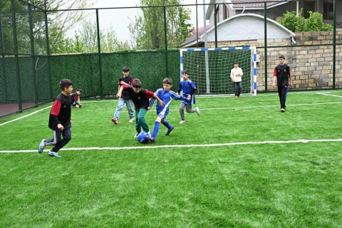 İsmayıllıda yeni idman zonası istifadəyə verildi - FOTO/VİDEO