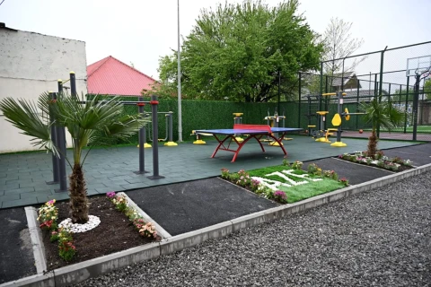 İsmayıllıda yeni idman zonası istifadəyə verildi - FOTO/VİDEO