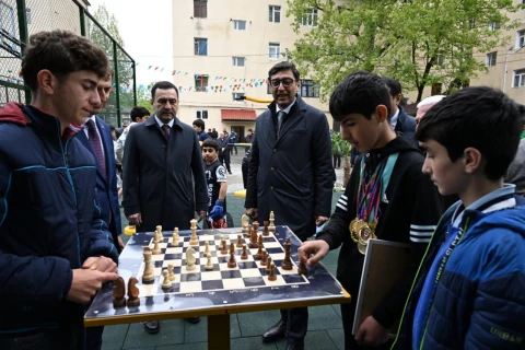 İsmayıllıda yeni idman zonası istifadəyə verildi - FOTO/VİDEO