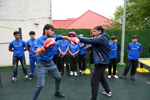 İsmayıllıda yeni idman zonası istifadəyə verildi - FOTO/VİDEO