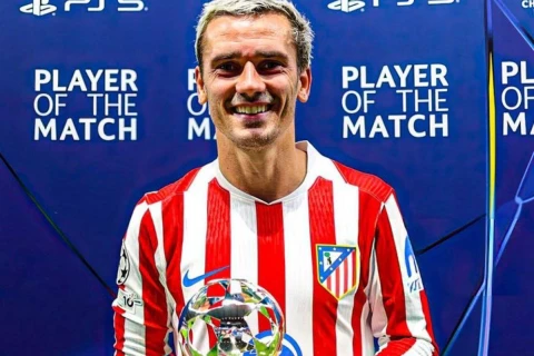 “Atletiko” - “Arsenal” matçının ən yaxşısı Qrizman seçildi