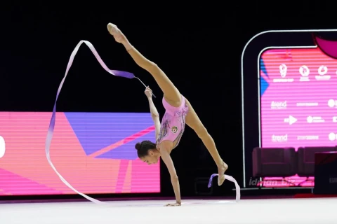 Bakıda bədii gimnastika üzrə Avropa Kubokuna start veriləcək - FOTO/VİDEO
