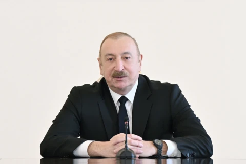 Ильхам Алиев: "В Азербайджане у борьбы, как вида спорта, большие традиции"