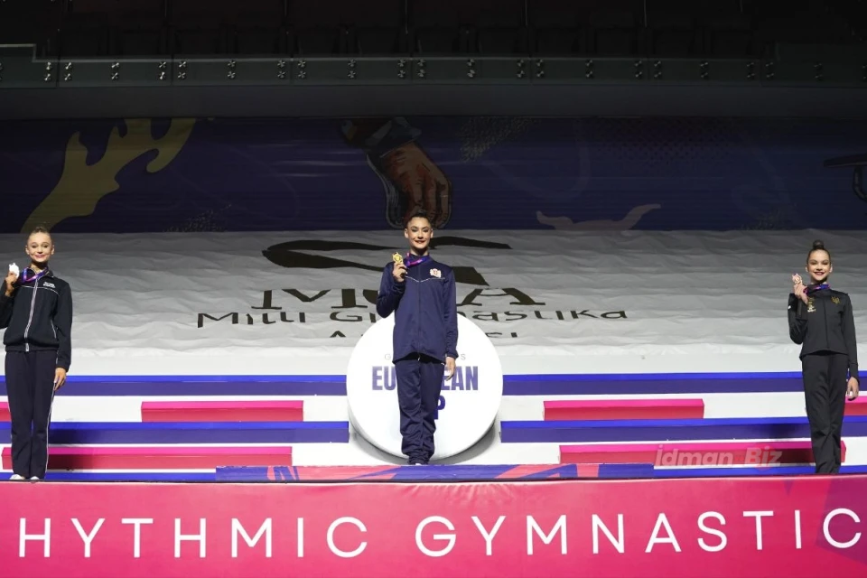 Bədii gimnastika üzrə Avropa kubokunda ilk yarış günü başa çatıb