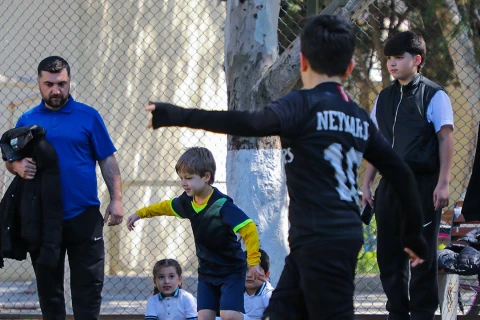 “Sabah”ın futbolçuları uşaqlarla görüşüb futbol oynadılar