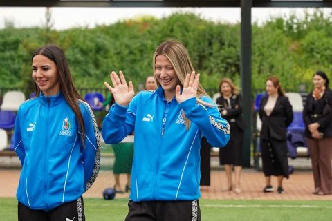Füzulidə qızlar üçün futbol festivalı keçirilib - FOTO