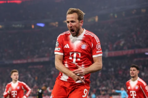 Keyn “Bavariya”nın bütün zamanların ən çox qol vuran oyunçuları siyahısına daxil olub