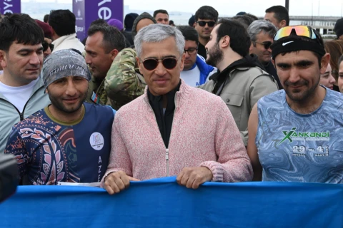 Heydər Əliyev Fondunun təşəbbüsü ilə keçirilən “Bakı Marafonu 2026”da mükafatlandırma mərasimi olub - YENİLƏNİB + FOTO/VİDEO