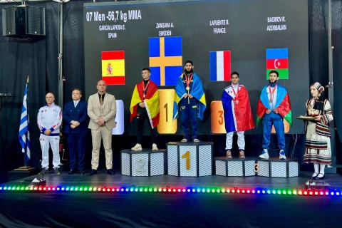 Yunanıstanda MMA döyüşçülərimiz yeddi qızıl medal qazanıblar - FOTO
