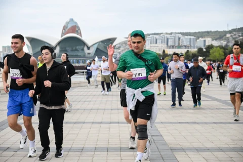 Heydər Əliyev Fondunun təşəbbüsü ilə keçirilən “Bakı Marafonu 2026”da mükafatlandırma mərasimi olub - YENİLƏNİB + FOTO/VİDEO