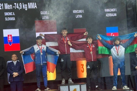 Yunanıstanda MMA döyüşçülərimiz yeddi qızıl medal qazanıblar - FOTO