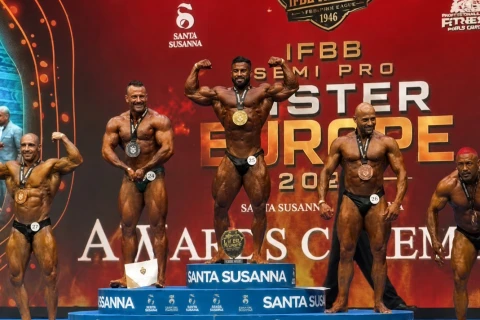 Азербайджанский бодибилдер стал абсолютным чемпионом Европы