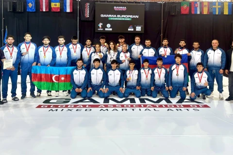 Азербайджанские бойцы завоевали семь золотых медалей на турнире в Греции - ФОТО