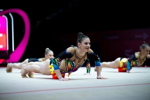 Bədii gimnastika üzrə Avropa Kubokunun üçüncü günü başa çatıb