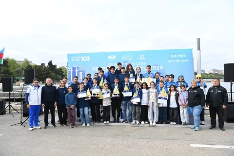 Bakı buxtasında yelkən idmanı üzrə “Prezident Kuboku"na yekun vurulub - FOTO