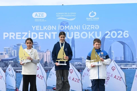 Bakı buxtasında yelkən idmanı üzrə “Prezident Kuboku"na yekun vurulub - FOTO