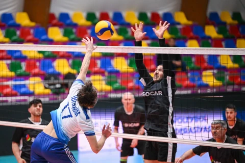 Команда МЧС Азербайджана выиграла турнир по волейболу