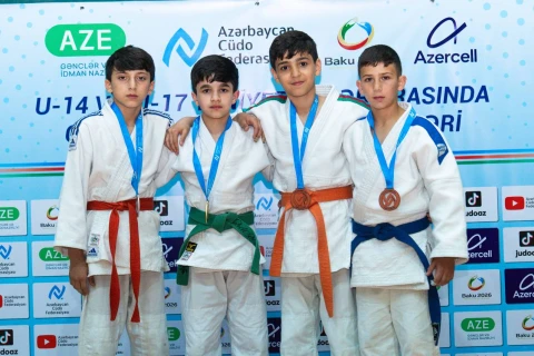 Yeniyetmə cüdoçuların Qərb bölgəsi üzrə region birinciliyi olub