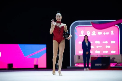 Bədii gimnastika üzrə Avropa kuboku başa çatdı - FOTO