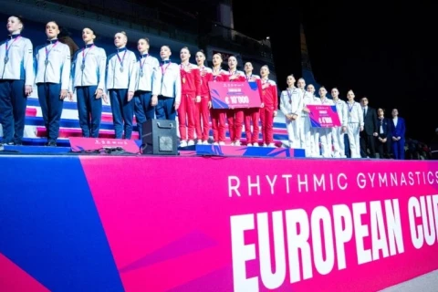 Bədii gimnastika üzrə Avropa kuboku başa çatdı - FOTO