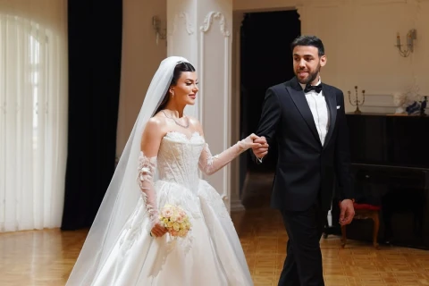 Azərbaycan millisinin sabiq üzvünün toyu oldu - FOTO/VİDEO