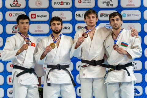 Azərbaycan cüdoçuları İstanbulda yeddi medal qazanıblar - FOTO