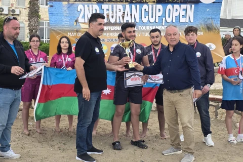 Kəndirlə mübarizə yığmamız “Turan Kuboku”nda birinci yeri tutub - FOTO