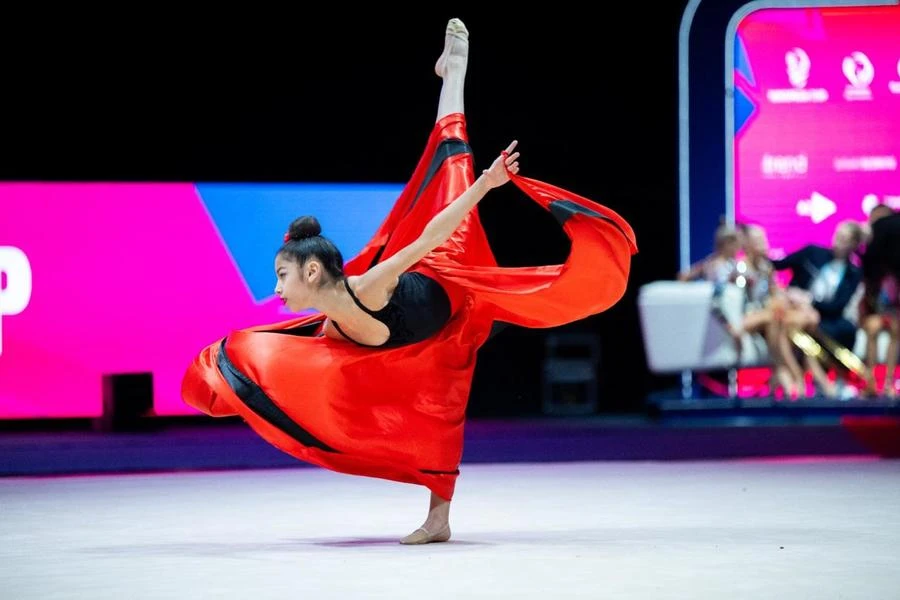 Bədii gimnastika üzrə Avropa kuboku başa çatdı - FOTO