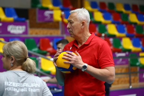 Azərbaycanın kişi voleybol millisi Avropa Liqası üçün hazırlıq prosesinə start verib