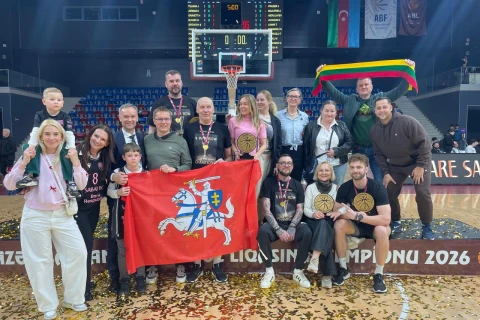 Litvanın Azərbaycandakı səfirliyi “Sabah” basketbol klubunu çempionluq münasibətilə təbrik edib