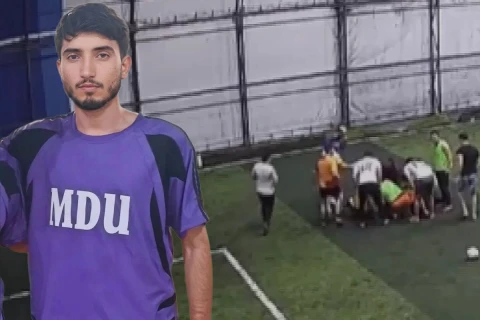 Mingəçevirdə 20 yaşlı oğlan futbol oynayarkən vəfat edib