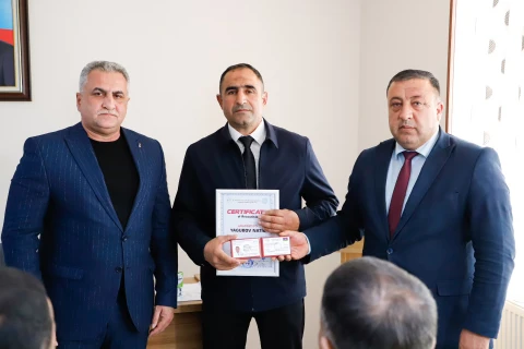 Naxçıvanda fəaliyyət göstərən kikboksinq klubları federasiya tərəfindən rəsmi qeydiyyata götürülüb - FOTO