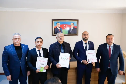 Naxçıvanda fəaliyyət göstərən kikboksinq klubları federasiya tərəfindən rəsmi qeydiyyata götürülüb - FOTO
