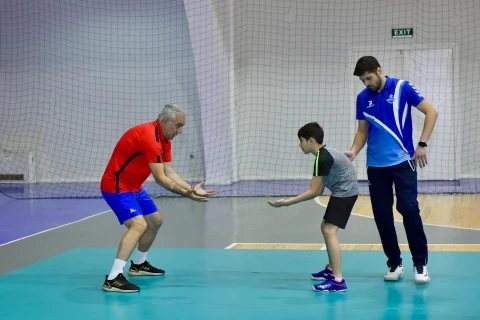 Azərbaycanda 14 yaşadək oğlan voleybolçular üçün təlim-məşq toplanışı başlayıb - FOTO