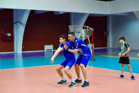 Azərbaycanda 14 yaşadək oğlan voleybolçular üçün təlim-məşq toplanışı başlayıb - FOTO