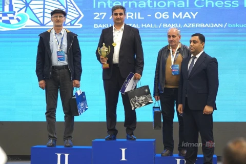 “Baku Open 2026” Beynəlxalq Şahmat Festivalının medalçıları mükafatlandırılıb