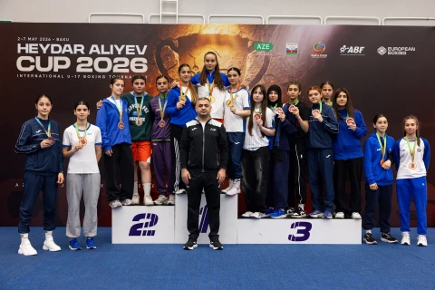 “Heydər Əliyev kuboku-2026”: Azərbaycanın qız boksçulardan ibarət millisi komanda hesabında birinci olub
