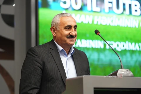 Boris Xetaqurovun “50 il futbolda” kitabının təqdimatı keçirilib - FOTO