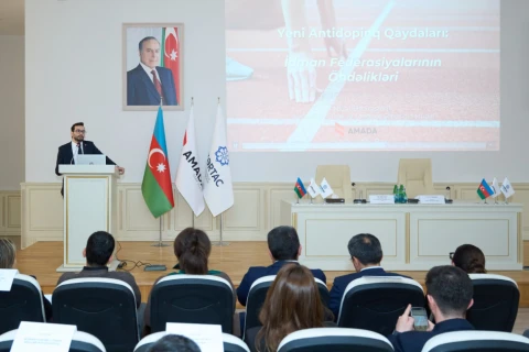 AMADA 2027-ci ildən qüvvəyə minəcək antidopinq yeniliklərini federasiyalara açıqlayıb - FOTO