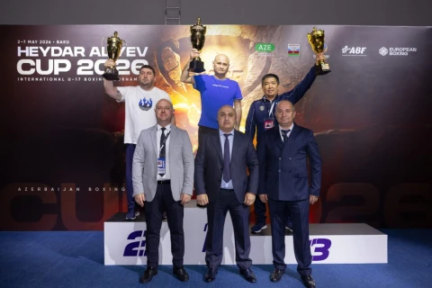 Azərbaycan boksçuları “Heydər Əliyev Kuboku 2026” beynəlxalq turnirində 45 medal qazanıblar - FOTO