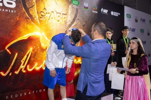 Azərbaycan boksçuları “Heydər Əliyev Kuboku 2026” beynəlxalq turnirində 45 medal qazanıblar - FOTO