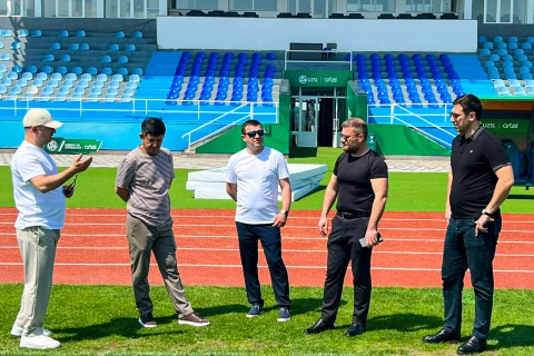 AFFA Özbəkistanla futbol sahəsində əməkdaşlığı gücləndirir - FOTO