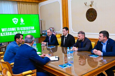 AFFA Özbəkistanla futbol sahəsində əməkdaşlığı gücləndirir - FOTO