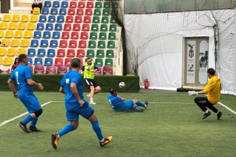 “Qarabağ” veteranlar arasında minifutbol yarışında qalib gəlib