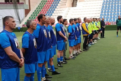 “Qarabağ” veteranlar arasında minifutbol yarışında qalib gəlib