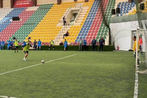 “Qarabağ” veteranlar arasında minifutbol yarışında qalib gəlib