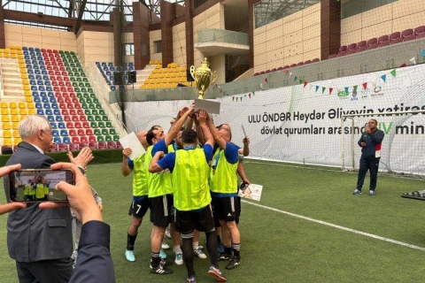“Qarabağ” veteranlar arasında minifutbol yarışında qalib gəlib