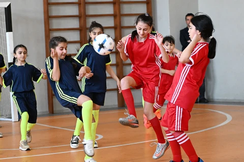 “Məktəbli Qızlar” turnirinə yekun vurulub - FOTO